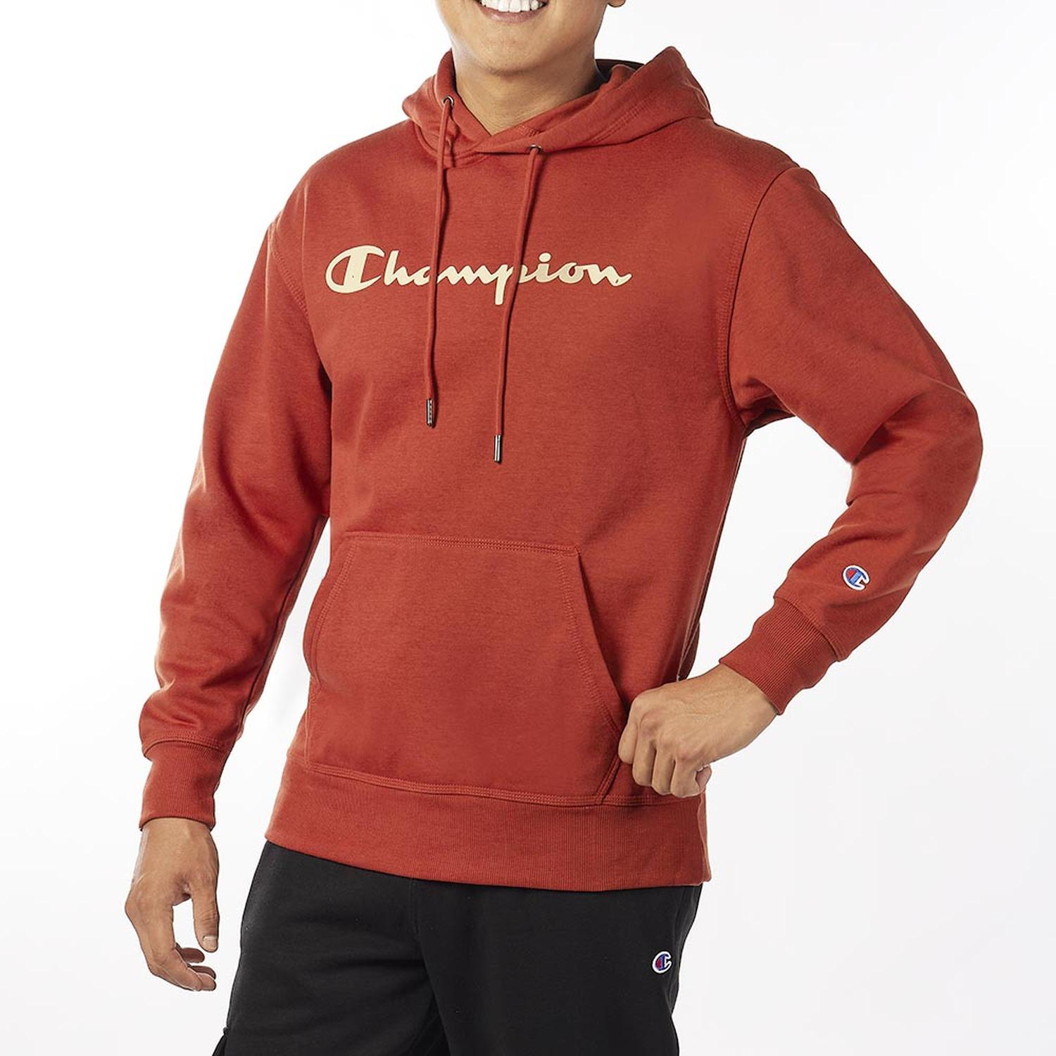 Hoodie Champion Caballero Estilo 335 Naranja MED Med